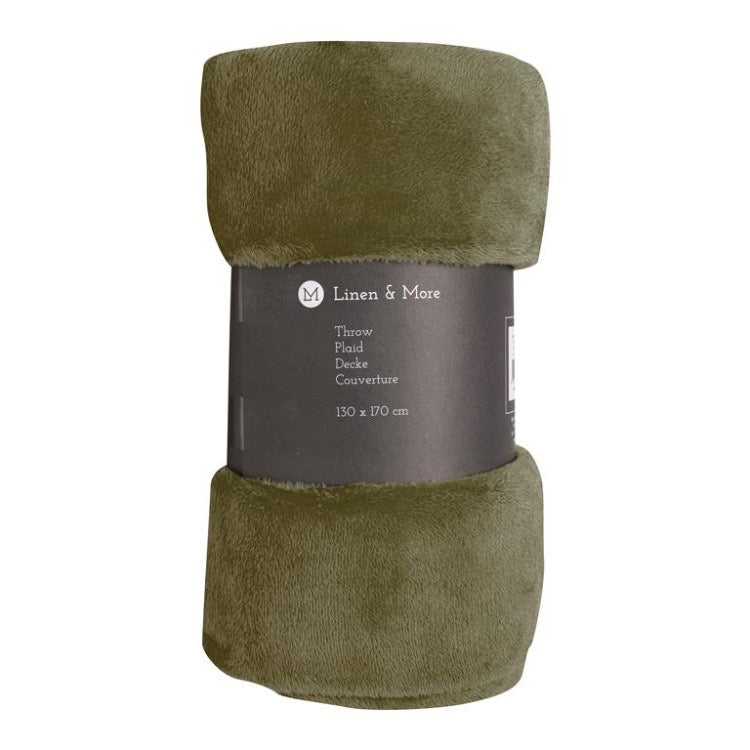 Linnen & More Plaid Marmaris khaki